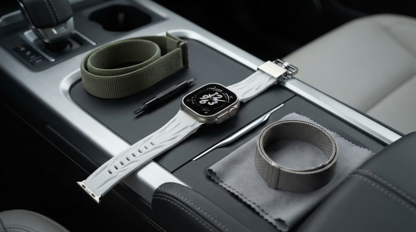 Best Apple Watch Ultra Band Materials: Rubber, Nylon, Metal